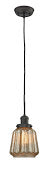 Innovations 201C-OB-G146 One Light Mini Pendant, Oil Rubbed Bronze