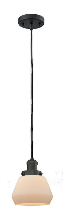Innovations 201C-OB-G171 One Light Mini Pendant, Oil Rubbed Bronze