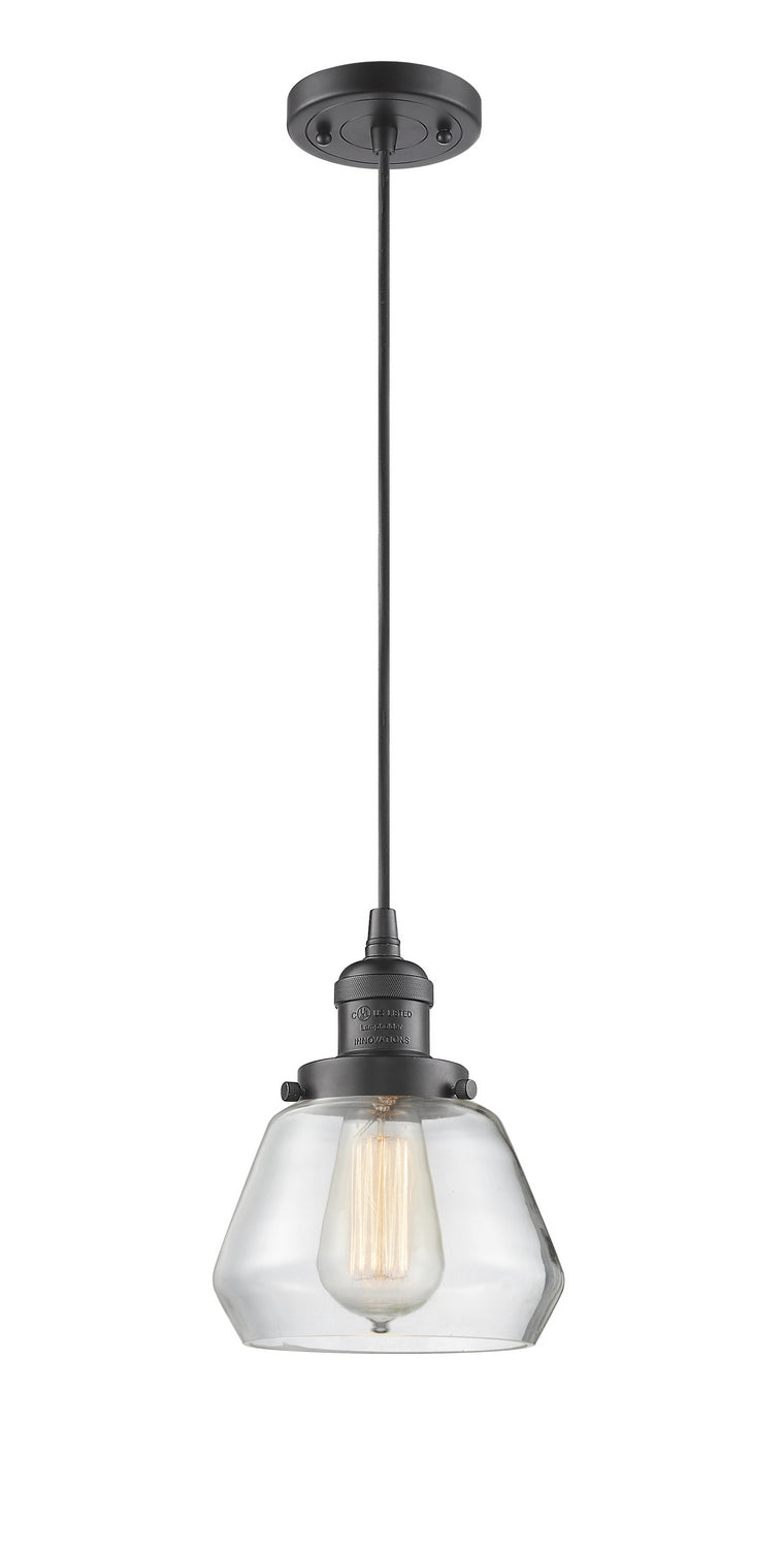 Innovations 201C-OB-G172 One Light Mini Pendant, Oil Rubbed Bronze