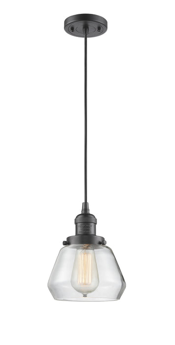 Innovations 201C-OB-G172 One Light Mini Pendant, Oil Rubbed Bronze