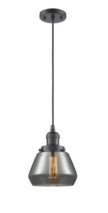 Innovations 201C-OB-G173 One Light Mini Pendant, Oil Rubbed Bronze