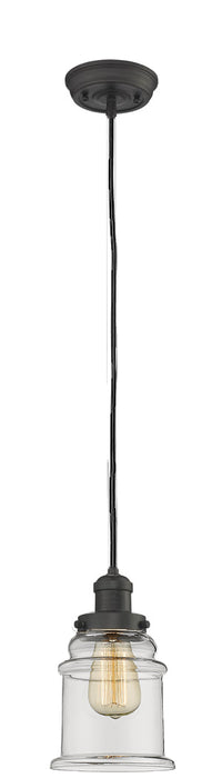 Innovations 201C-OB-G182 One Light Mini Pendant, Oil Rubbed Bronze