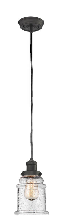 Innovations 201C-OB-G184 One Light Mini Pendant, Oil Rubbed Bronze
