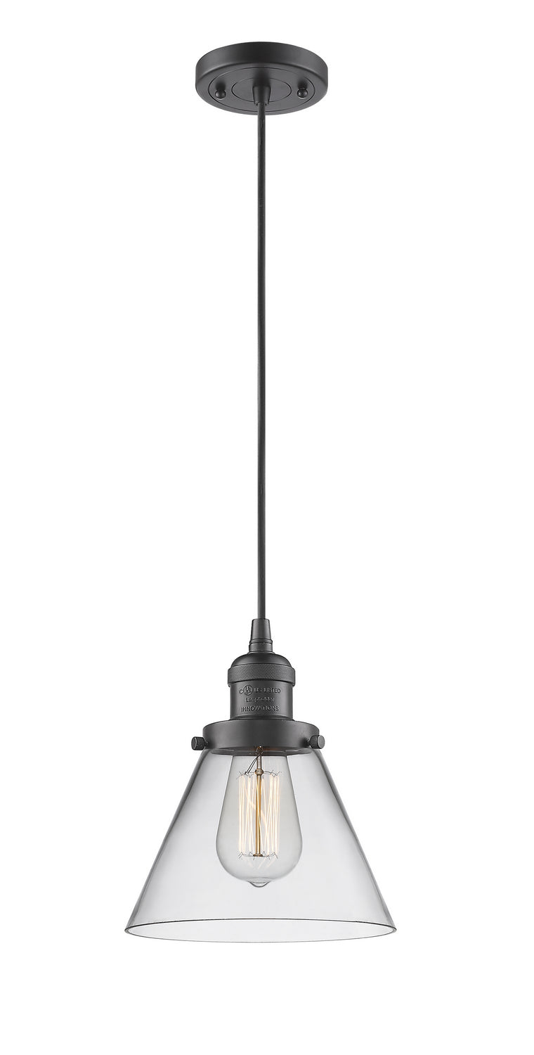 Innovations 201C-OB-G42 One Light Mini Pendant, Oil Rubbed Bronze