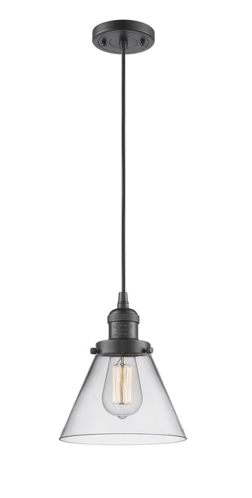 Innovations 201C-OB-G42 One Light Mini Pendant, Oil Rubbed Bronze