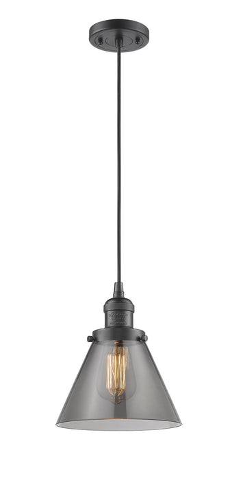 Innovations 201C-OB-G43 One Light Mini Pendant, Oil Rubbed Bronze