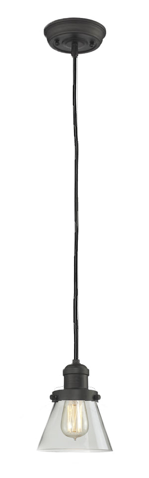 Innovations 201C-OB-G62 One Light Mini Pendant, Oil Rubbed Bronze