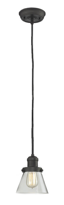 Innovations 201C-OB-G62 One Light Mini Pendant, Oil Rubbed Bronze