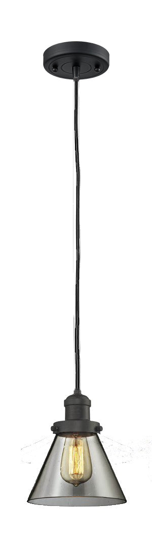 Innovations 201C-OB-G63 One Light Mini Pendant, Oil Rubbed Bronze