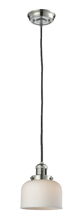 Innovations 201C-PN-G71 One Light Mini Pendant, Polished Nickel