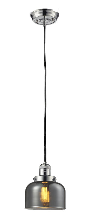 Innovations 201C-PN-G73 One Light Mini Pendant, Polished Nickel