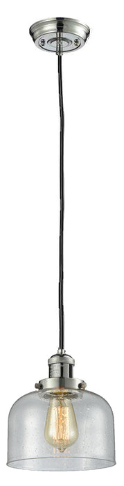 Innovations 201C-PN-G74 One Light Mini Pendant, Polished Nickel