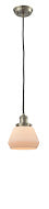 Innovations 201C-SN-G171 One Light Mini Pendant, Brushed Satin Nickel