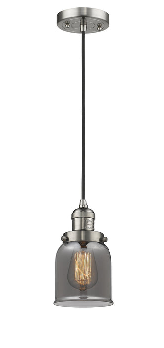 Innovations 201C-SN-G53 One Light Mini Pendant, Brushed Satin Nickel