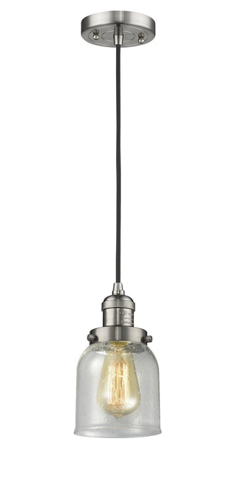 Innovations 201C-SN-G54 One Light Mini Pendant, Brushed Satin Nickel