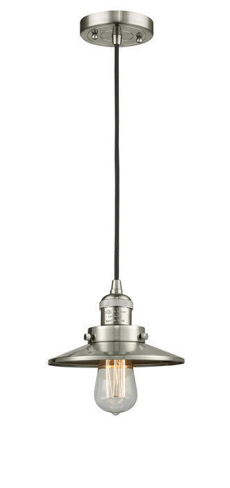 Innovations 201C-SN-M2 One Light Mini Pendant, Brushed Satin Nickel