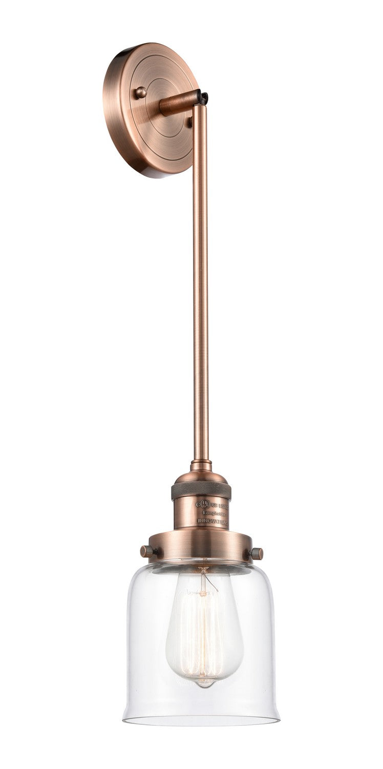 Innovations 201S-AC-G52 One Light Mini Pendant, Antique Copper