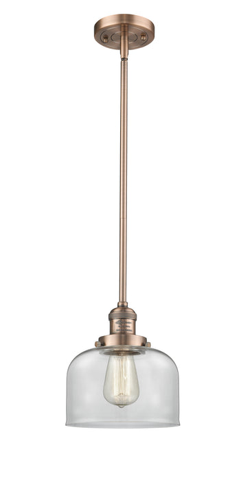 Innovations 201S-AC-G72 One Light Mini Pendant, Antique Copper