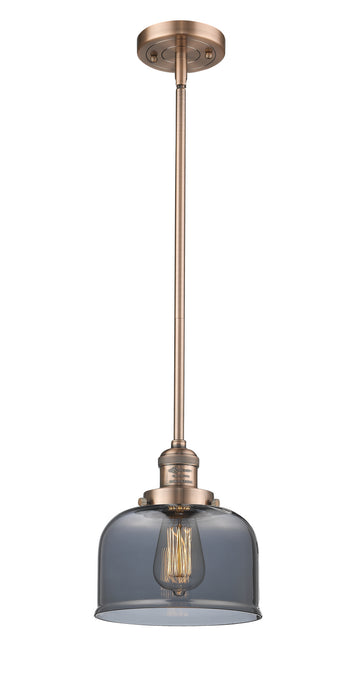 Innovations 201S-AC-G73 One Light Mini Pendant, Antique Copper
