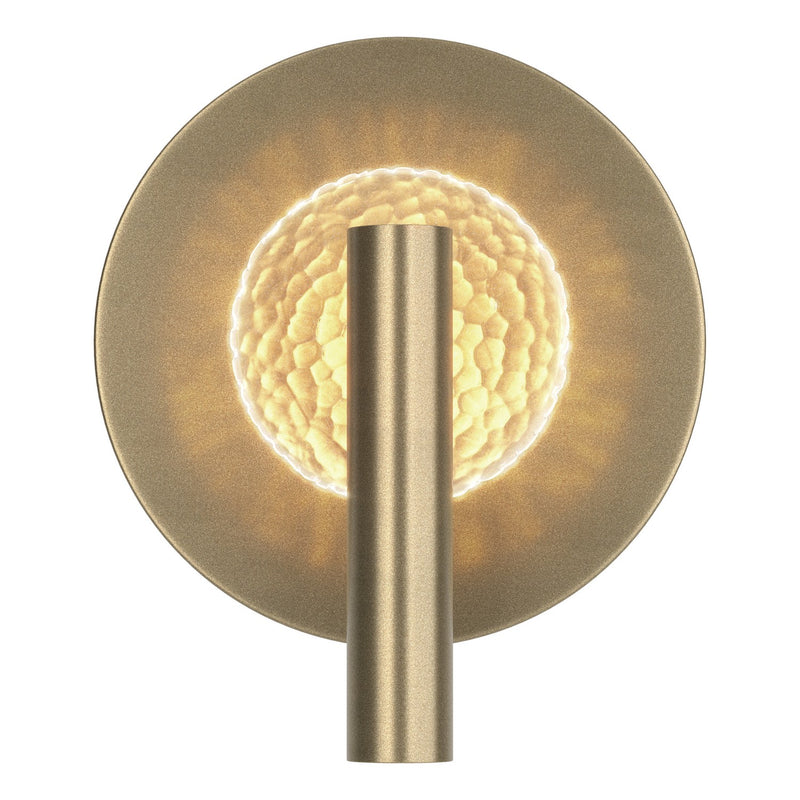 Hubbardton Forge 202025-SKT-84-ZM0545 One Light Wall Sconce, Soft Gold