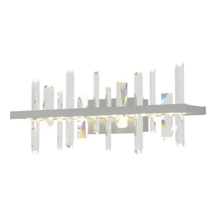 Hubbardton Forge 207918-LED-82-CR LED Wall Sconce, Vintage Platinum
