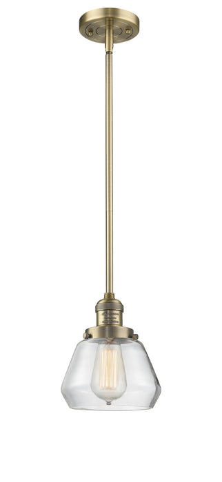 Innovations 201S-BB-G172 One Light Mini Pendant, Brushed Brass