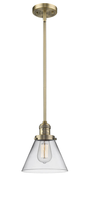 Innovations 201S-BB-G42 One Light Mini Pendant, Brushed Brass