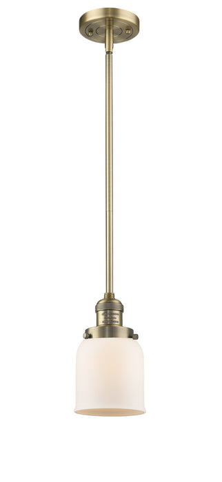 Innovations 201S-BB-G51 One Light Mini Pendant, Brushed Brass