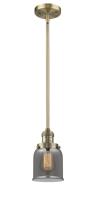 Innovations 201S-BB-G53 One Light Mini Pendant, Brushed Brass