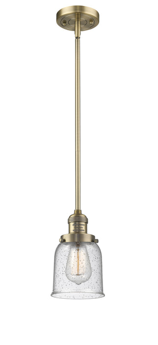 Innovations 201S-BB-G54 One Light Mini Pendant, Brushed Brass