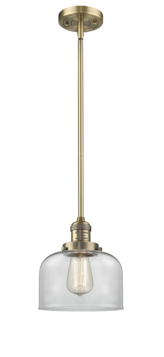 Innovations 201S-BB-G72 One Light Mini Pendant, Brushed Brass