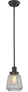 Innovations 201S-OB-G142 One Light Mini Pendant, Oil Rubbed Bronze