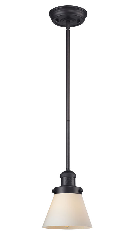 Innovations 201S-OB-G61 One Light Mini Pendant, Oil Rubbed Bronze