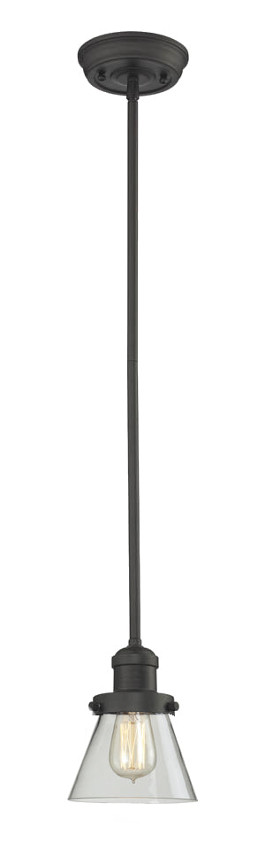 Innovations 201S-OB-G62 One Light Mini Pendant, Oil Rubbed Bronze