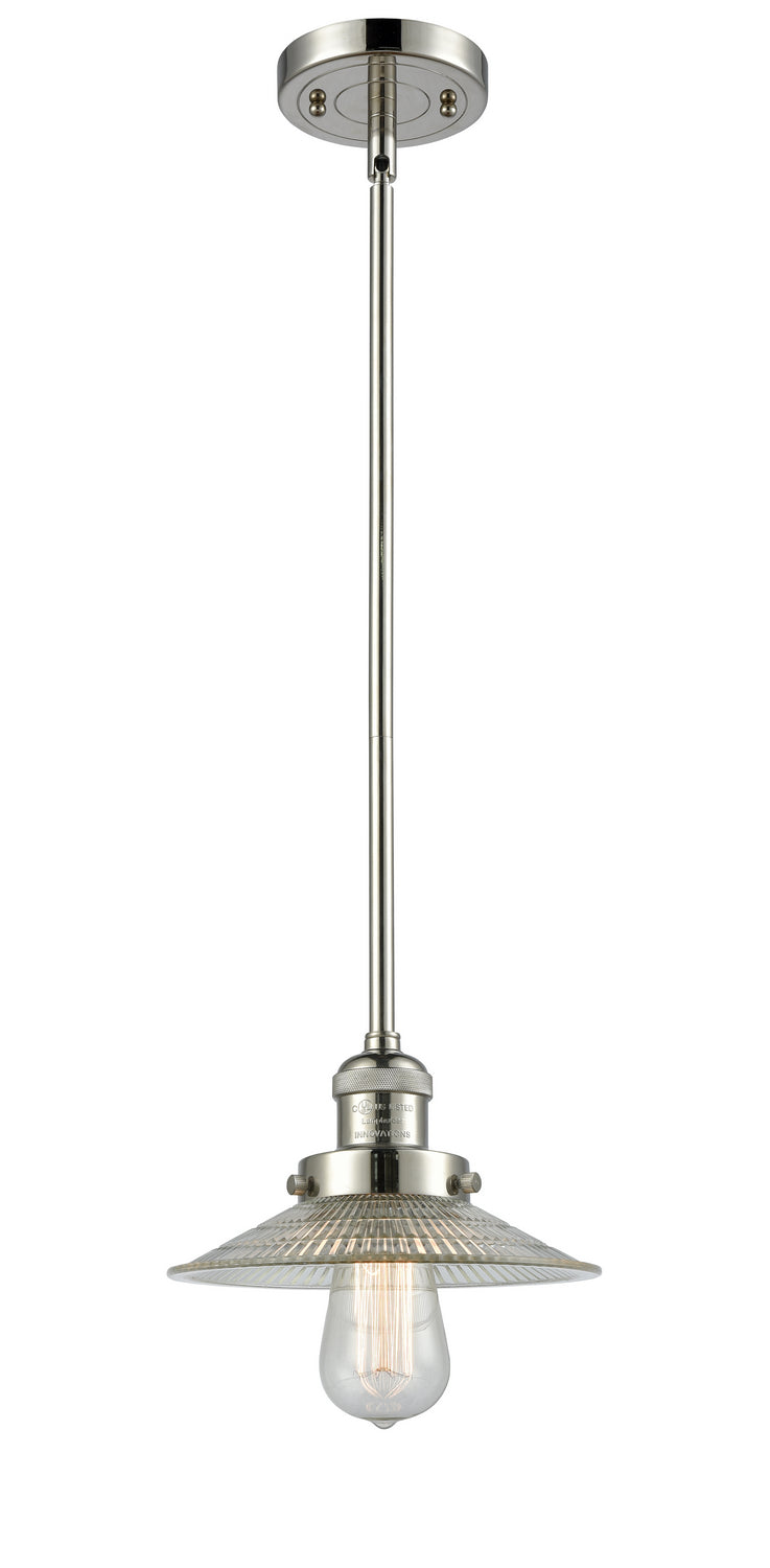Innovations 201S-PN-G2 One Light Mini Pendant, Polished Nickel