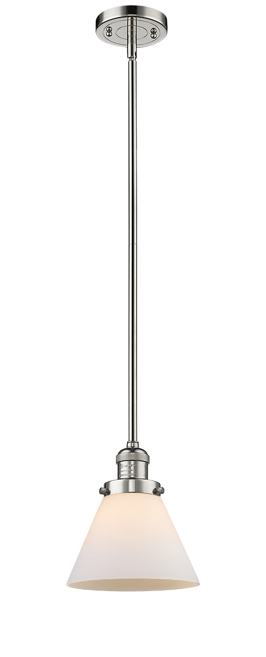 Innovations 201S-PN-G41 One Light Mini Pendant, Polished Nickel