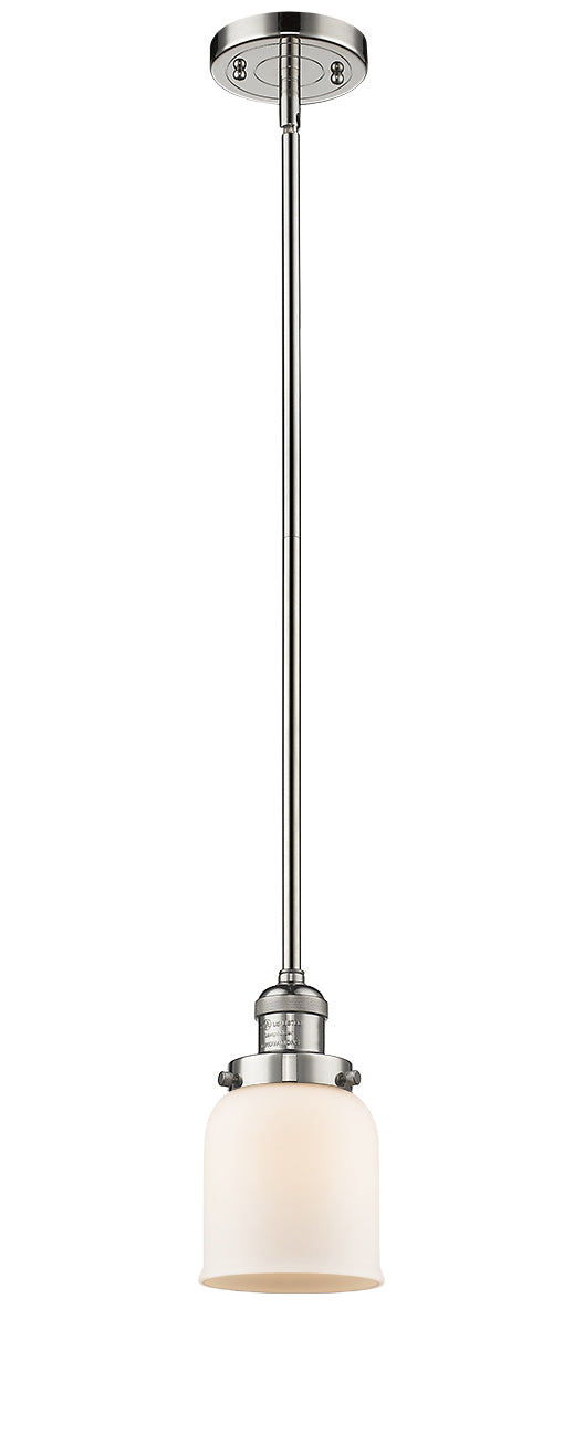 Innovations 201S-PN-G51 One Light Mini Pendant, Polished Nickel