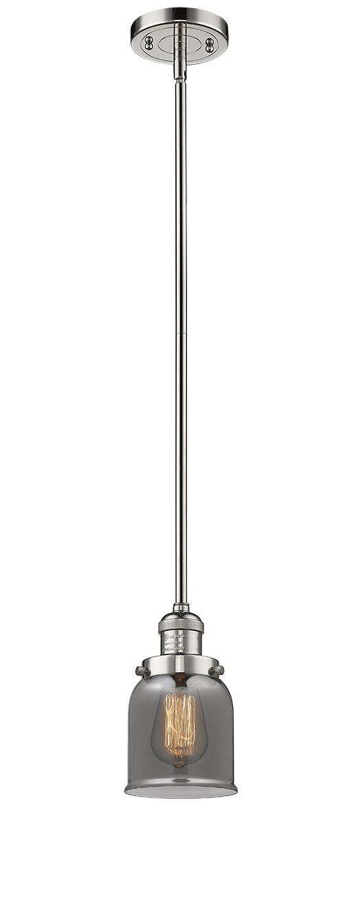 Innovations 201S-PN-G53 One Light Mini Pendant, Polished Nickel