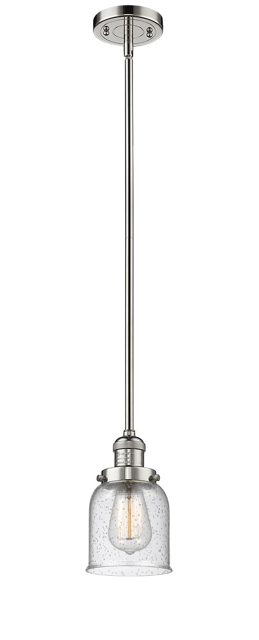 Innovations 201S-PN-G54 One Light Mini Pendant, Polished Nickel