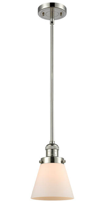 Innovations 201S-PN-G61 One Light Mini Pendant, Polished Nickel