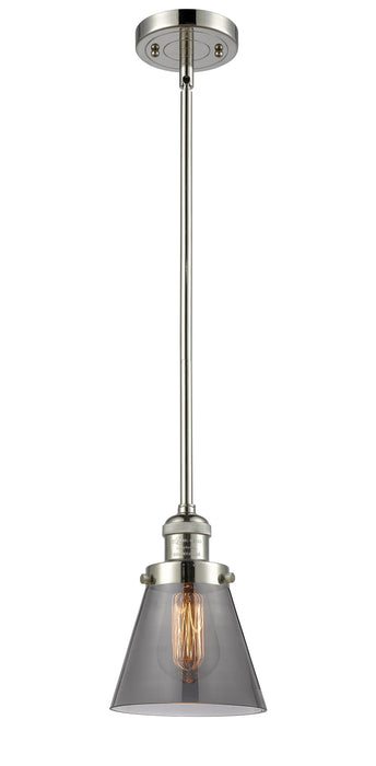 Innovations 201S-PN-G63 One Light Mini Pendant, Polished Nickel