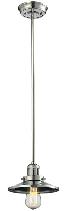 Innovations 201S-PN-M1 One Light Mini Pendant, Polished Nickel