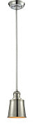 Innovations 201S-PN-M9 One Light Mini Pendant, Polished Nickel