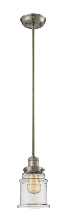 Innovations 201S-SN-G182 One Light Mini Pendant, Brushed Satin Nickel