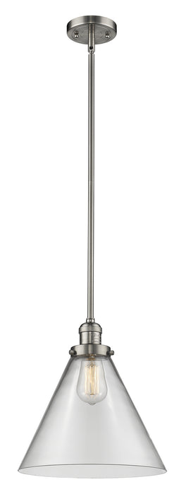 Innovations 201S-SN-G42-L One Light Mini Pendant, Brushed Satin Nickel
