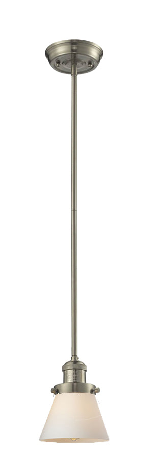 Innovations 201S-SN-G61 One Light Mini Pendant, Brushed Satin Nickel