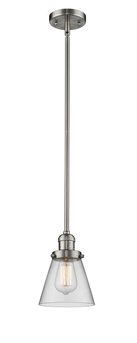 Innovations 201S-SN-G62 One Light Mini Pendant, Brushed Satin Nickel