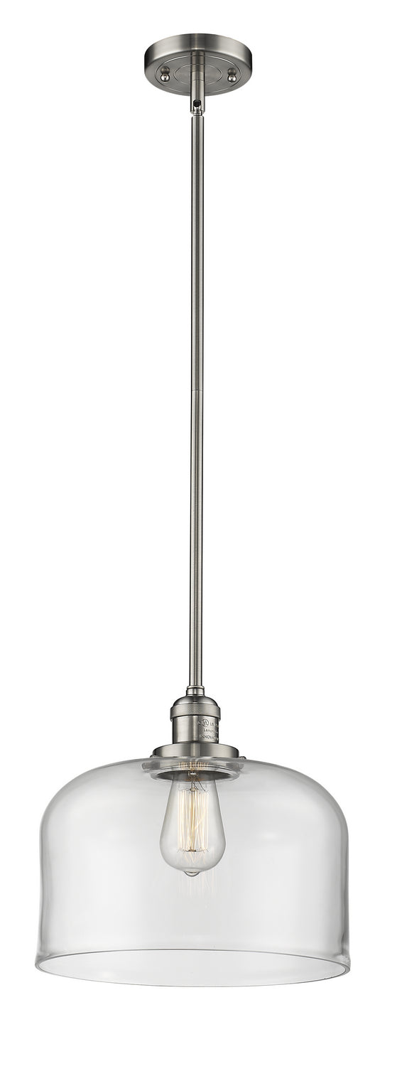Innovations 201S-SN-G72-L One Light Mini Pendant, Brushed Satin Nickel
