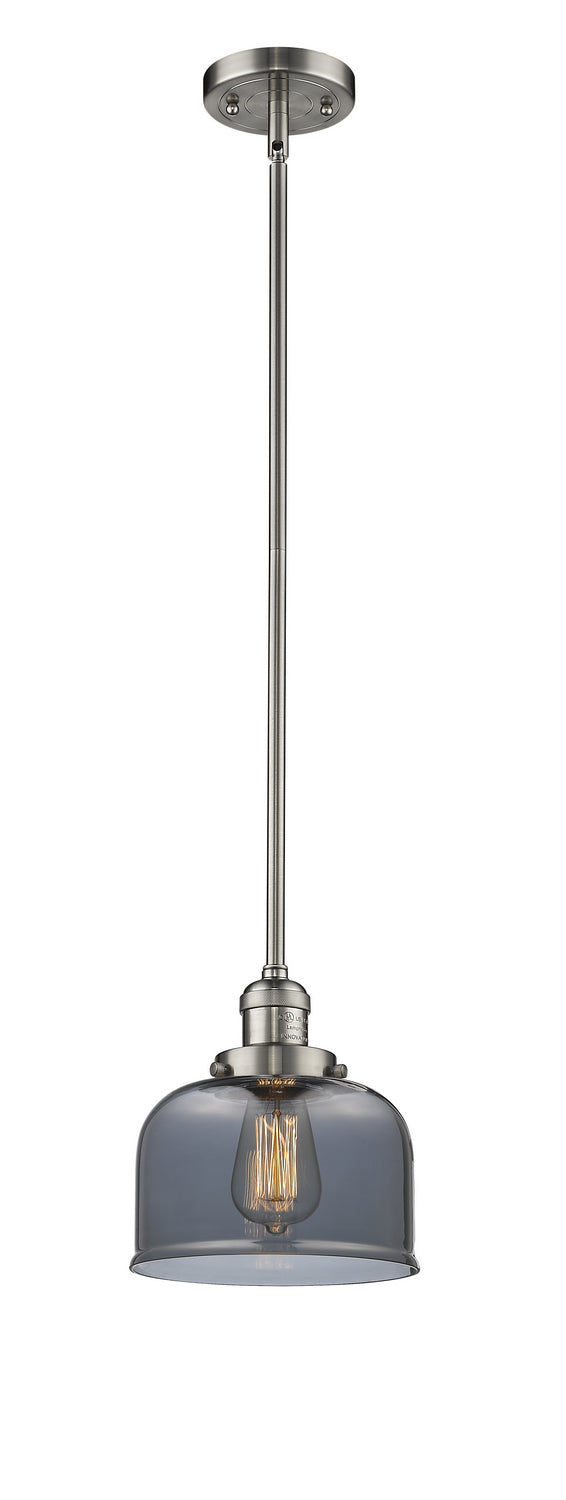 Innovations 201S-SN-G73 One Light Mini Pendant, Brushed Satin Nickel