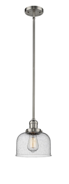 Innovations 201S-SN-G74 One Light Mini Pendant, Brushed Satin Nickel
